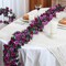 Flower Garland - 5 Strand 41Ft Rose Vines for Bedroom (Purple)